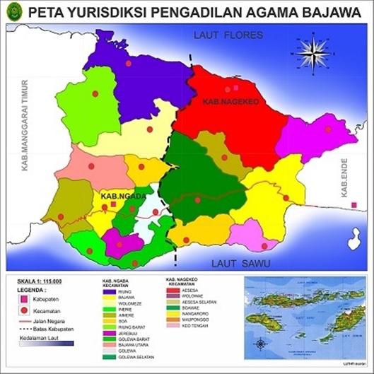 Peta yurisdiksi pabajawa